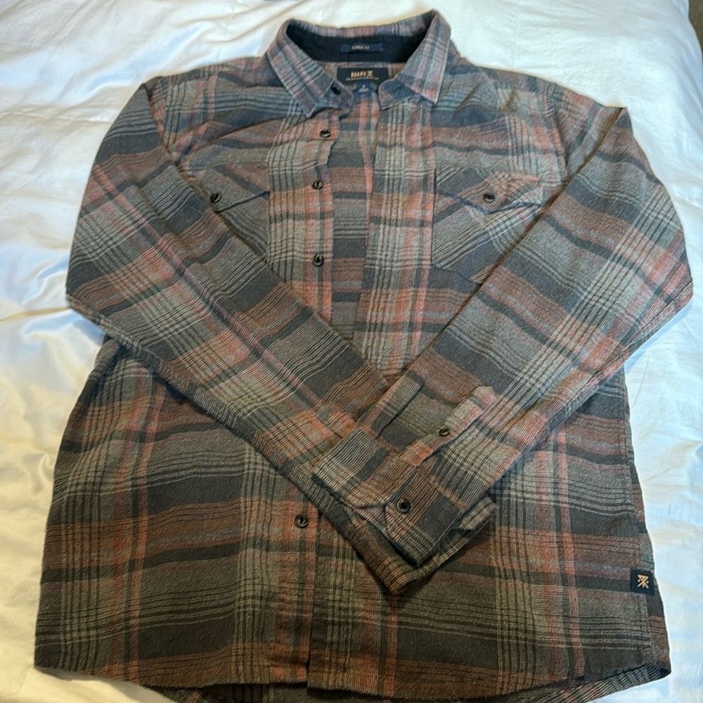 Roark button down flannel shirt. Size small